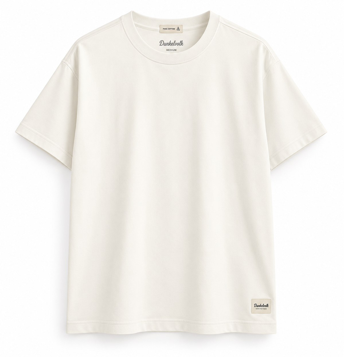 Polo Para Hombre Dunkelvolk Pima Tee 2 Cabos Blanco Off