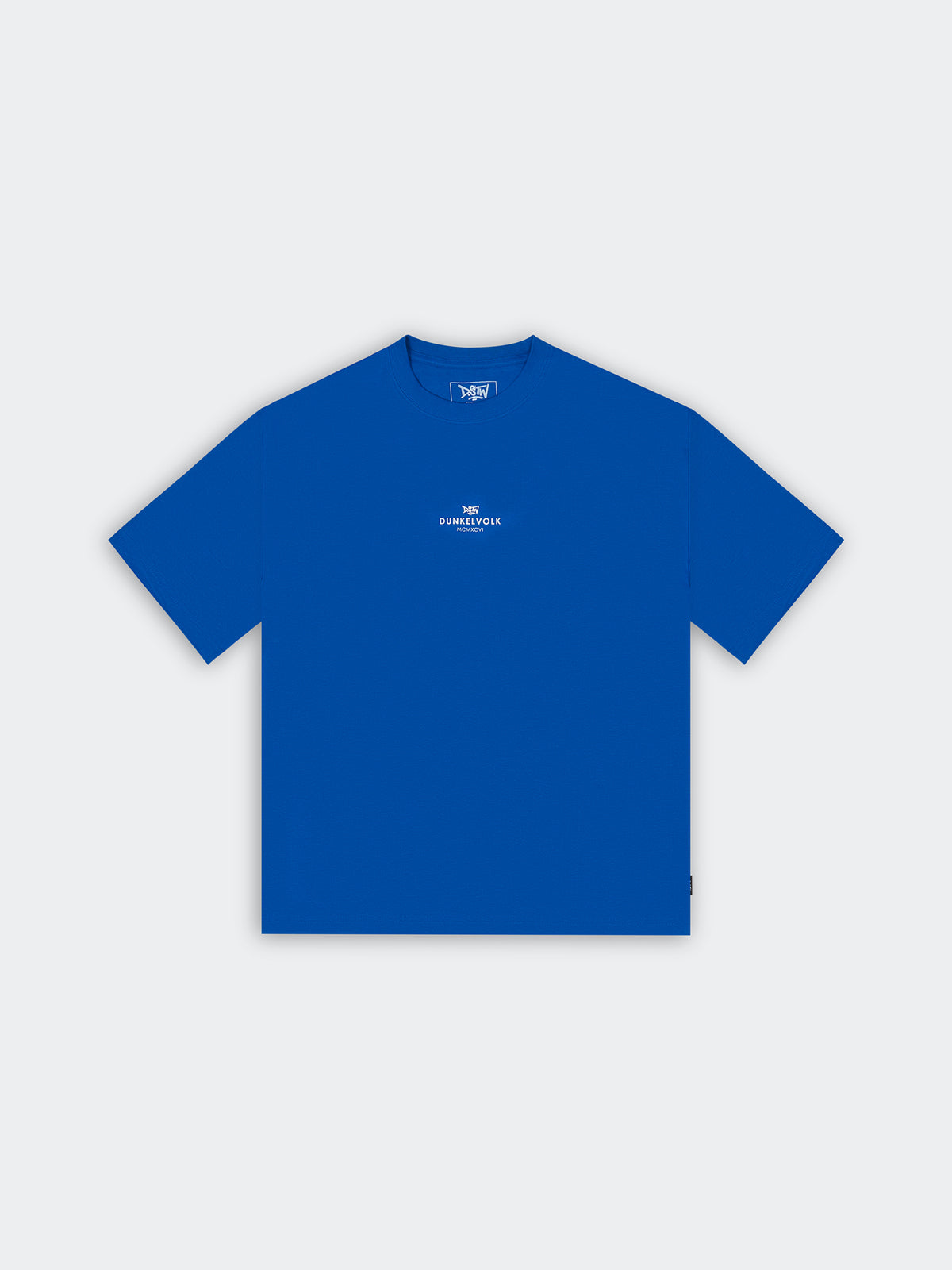 Polo para Hombre DUNKELVOLK DSTW CENTER LOGO OVERSIZE Azul