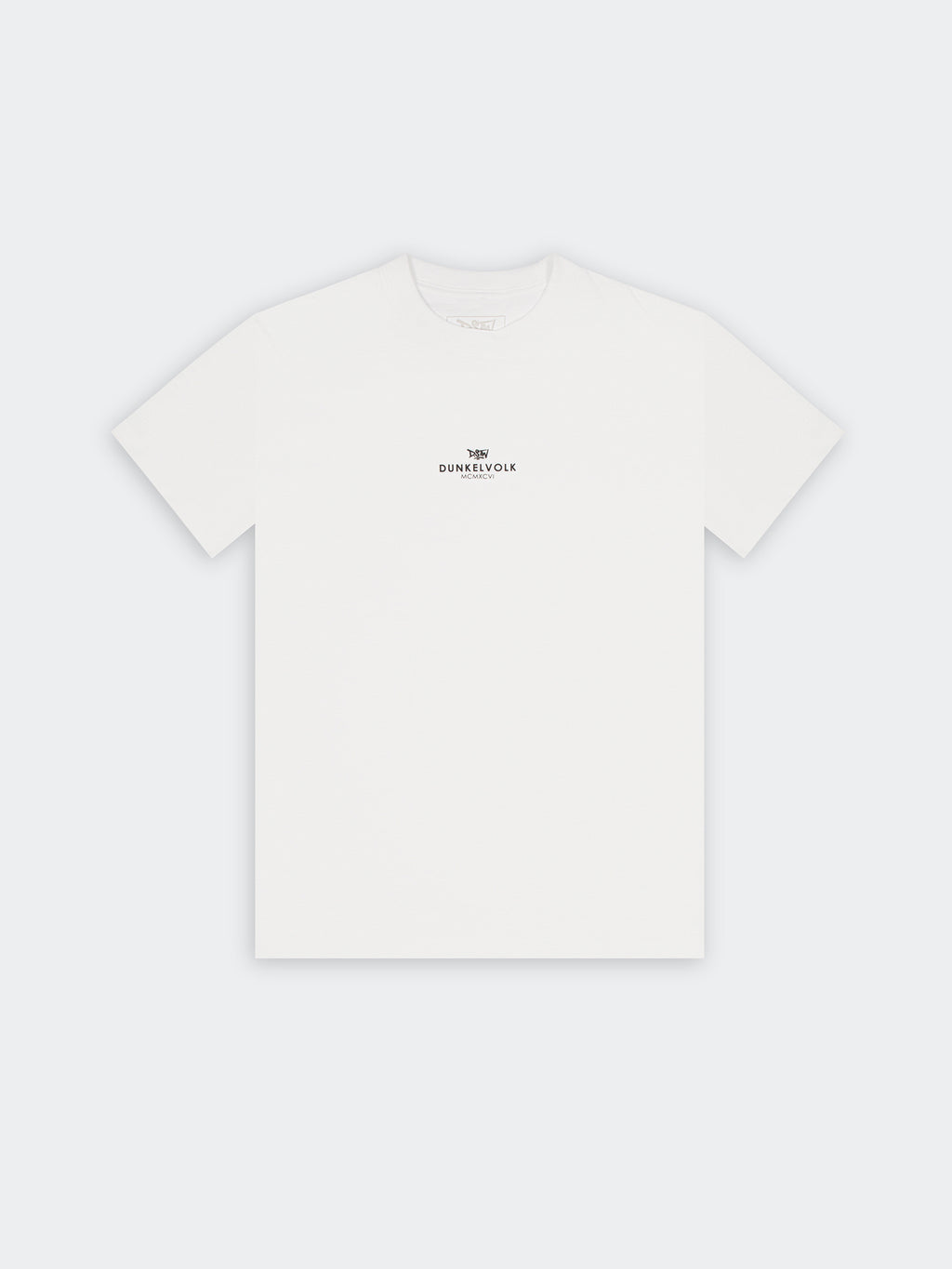Polo para Hombre DUNKELVOLK DSTW CENTER LOGO OVERSIZE DSTW-0024 WHT