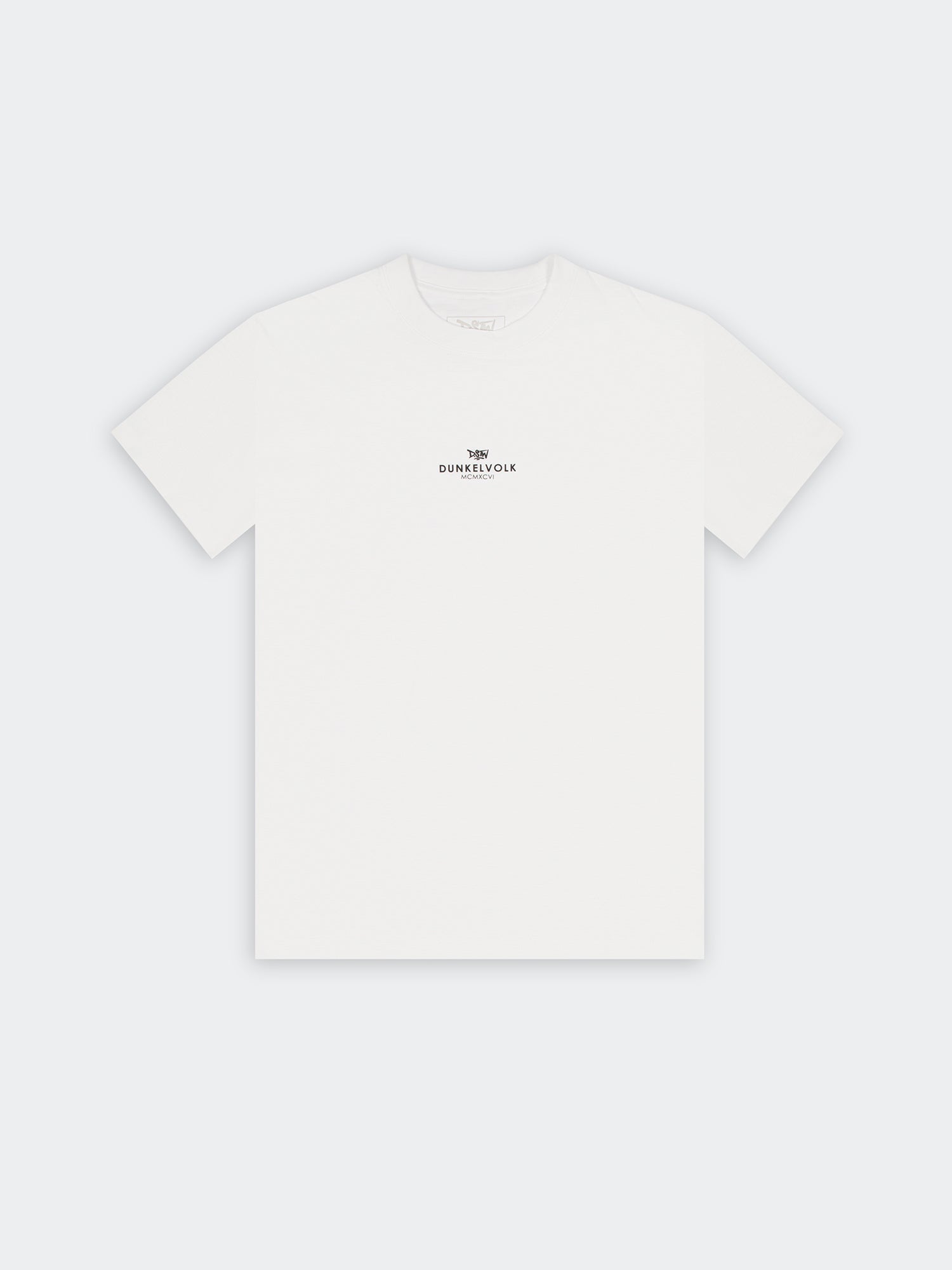 Polo para Hombre DUNKELVOLK DSTW CENTER LOGO OVERSIZE DSTW-0024 WHT DUNKELVOLK