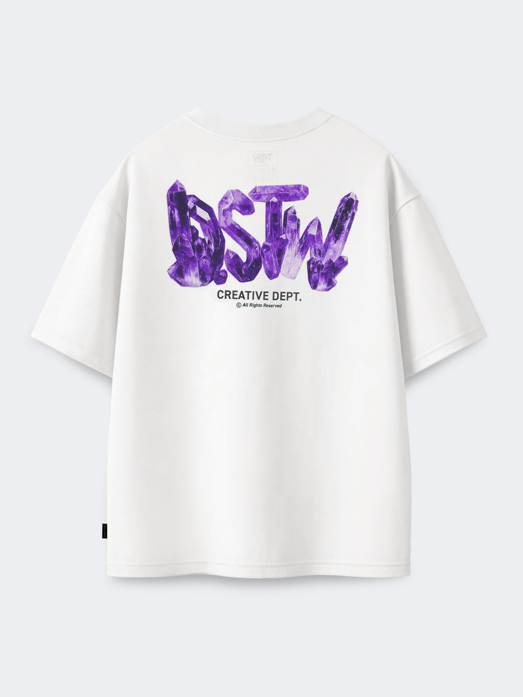 Polo DSTW Amatista Blanco, Hombre