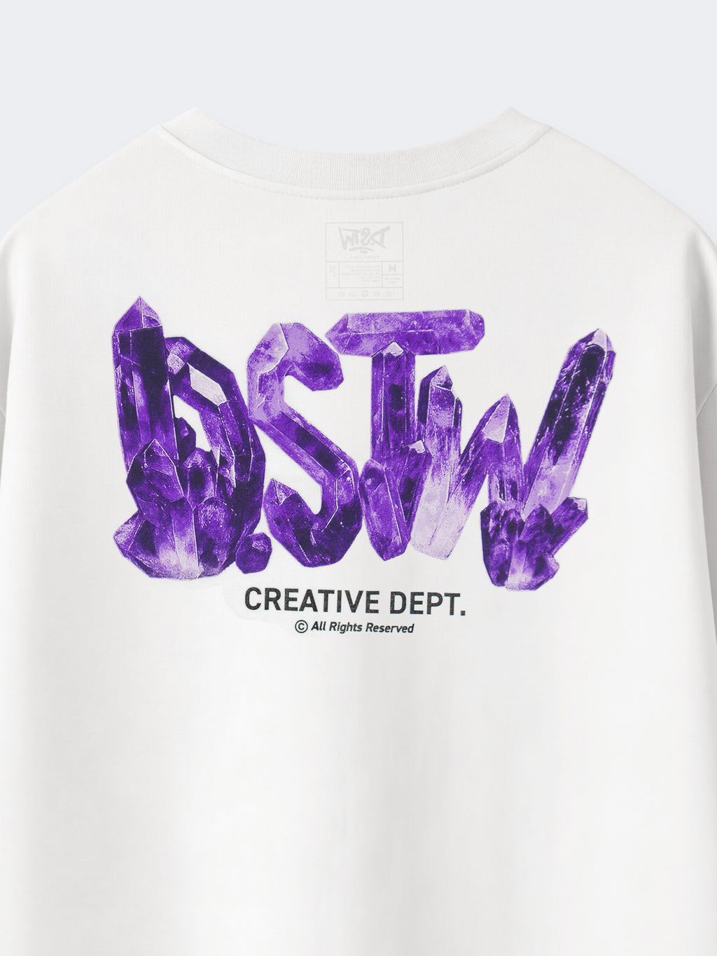 Polo DSTW Amatista Blanco, Hombre