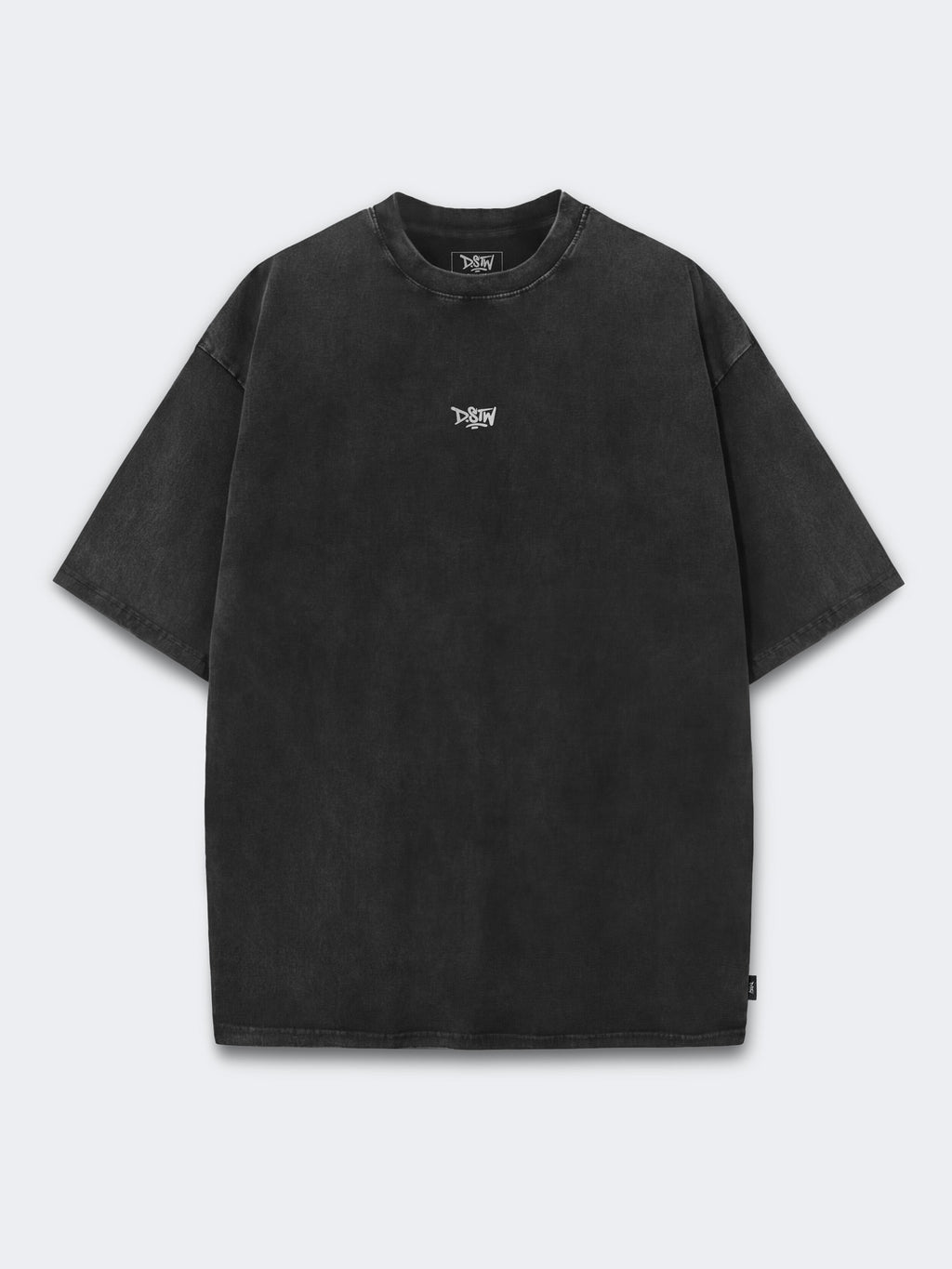 Polo DSTW Acid Logo Negro, Hombre