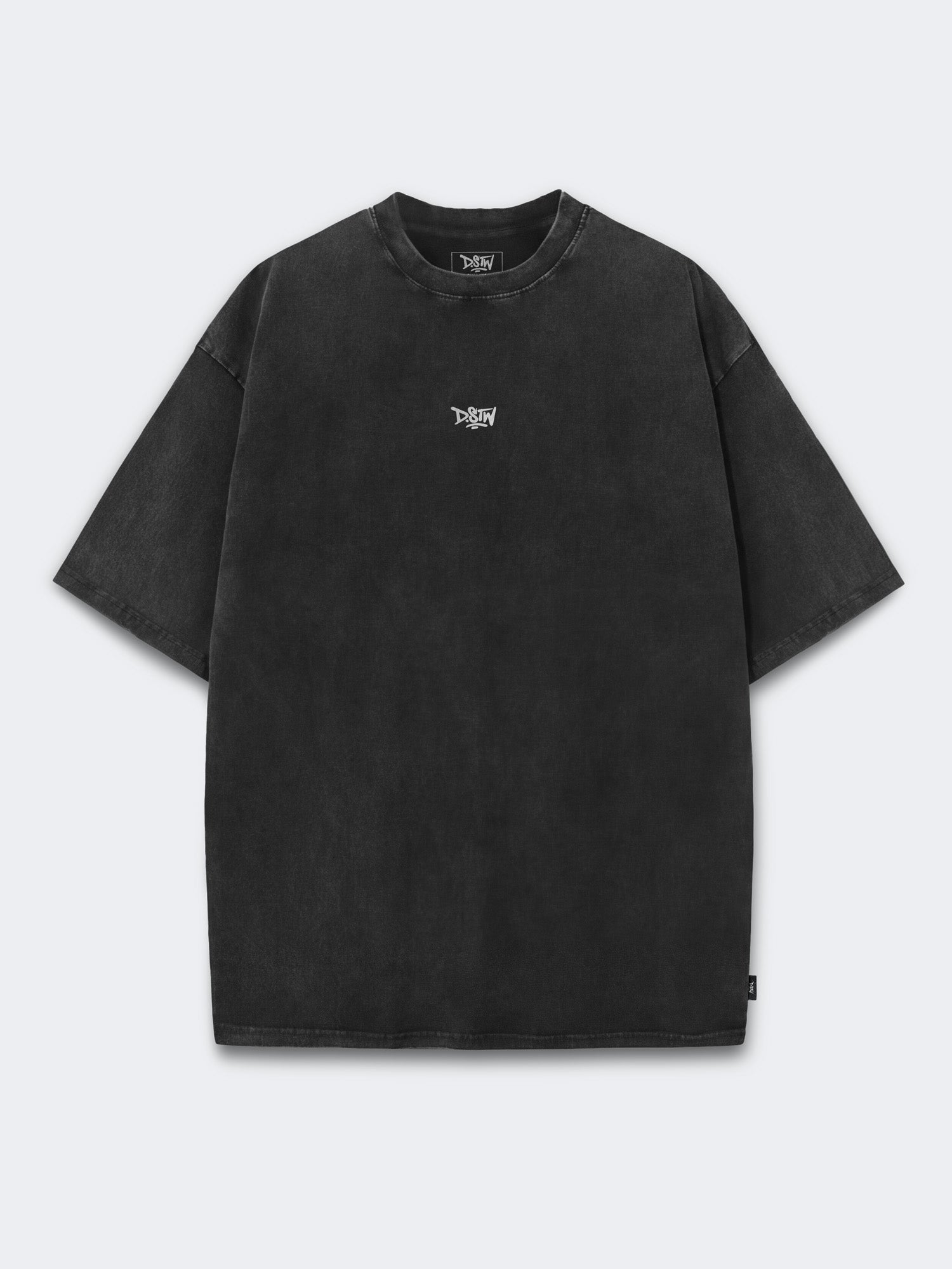 Polo DSTW Acid Logo Negro, Hombre