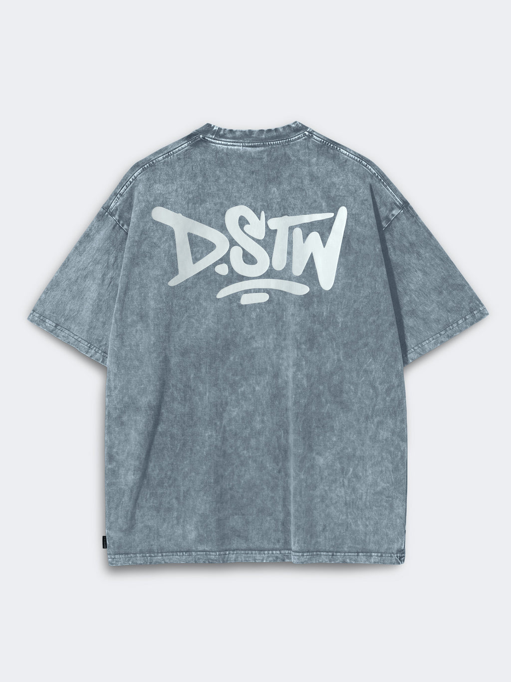 Polo DSTW Acid Logo Azul, Hombre