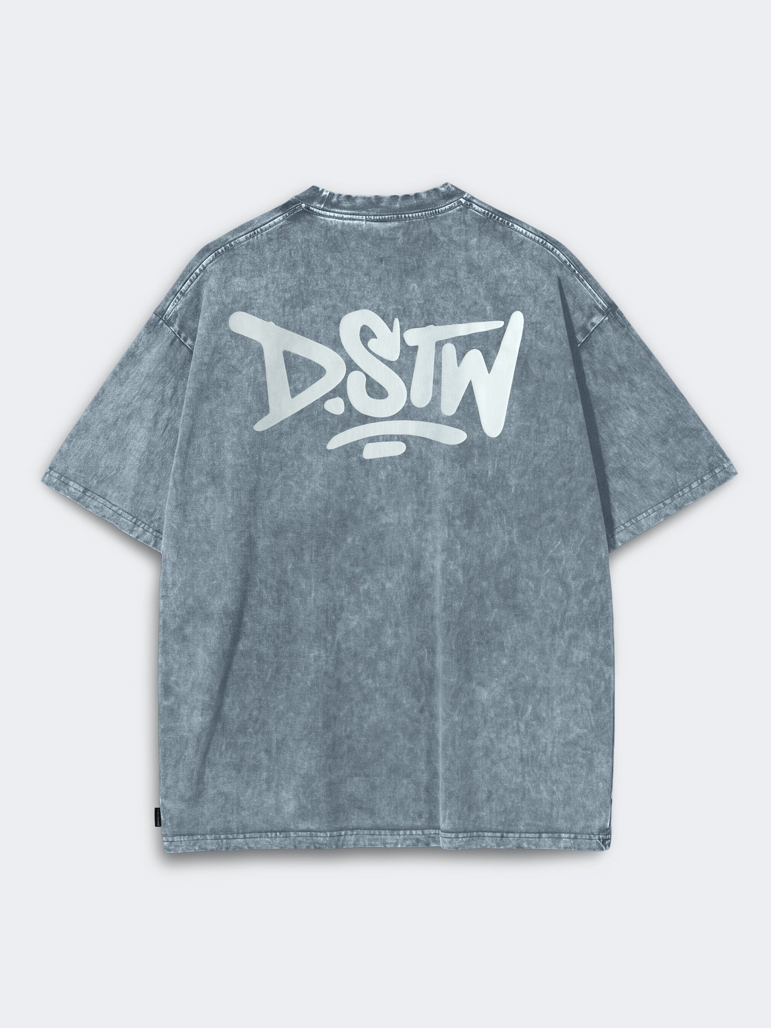 Polo DSTW Acid Logo Azul, Hombre