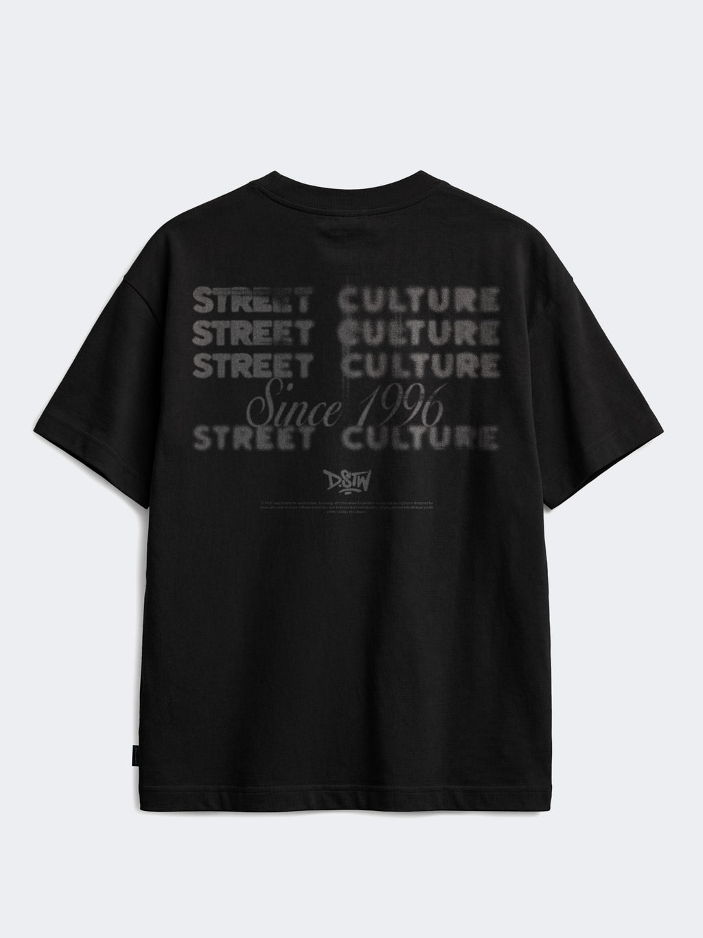 Polo DSTW Street Culture Negro, Hombre