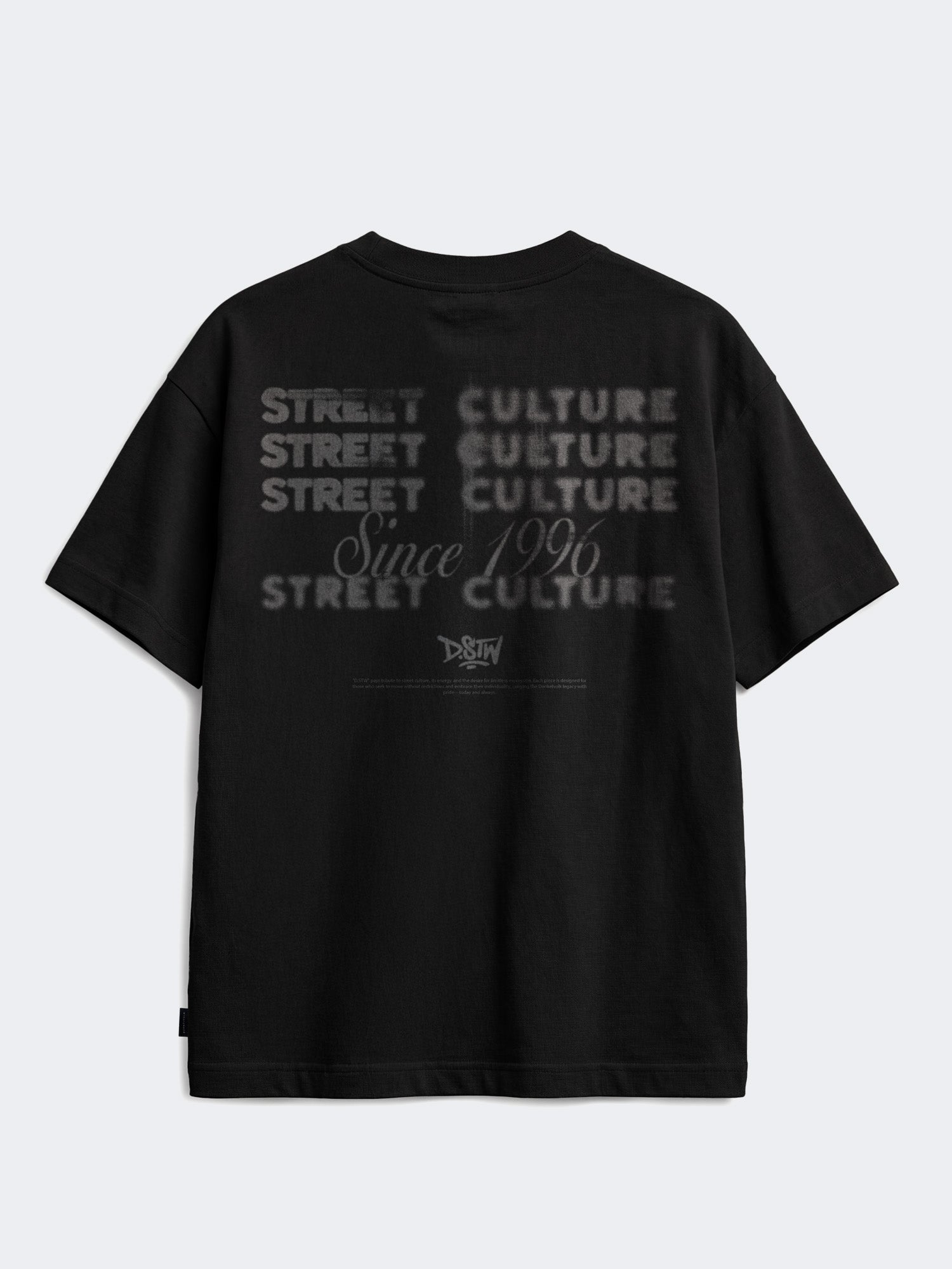 Polo DSTW Street Culture Negro, Hombre