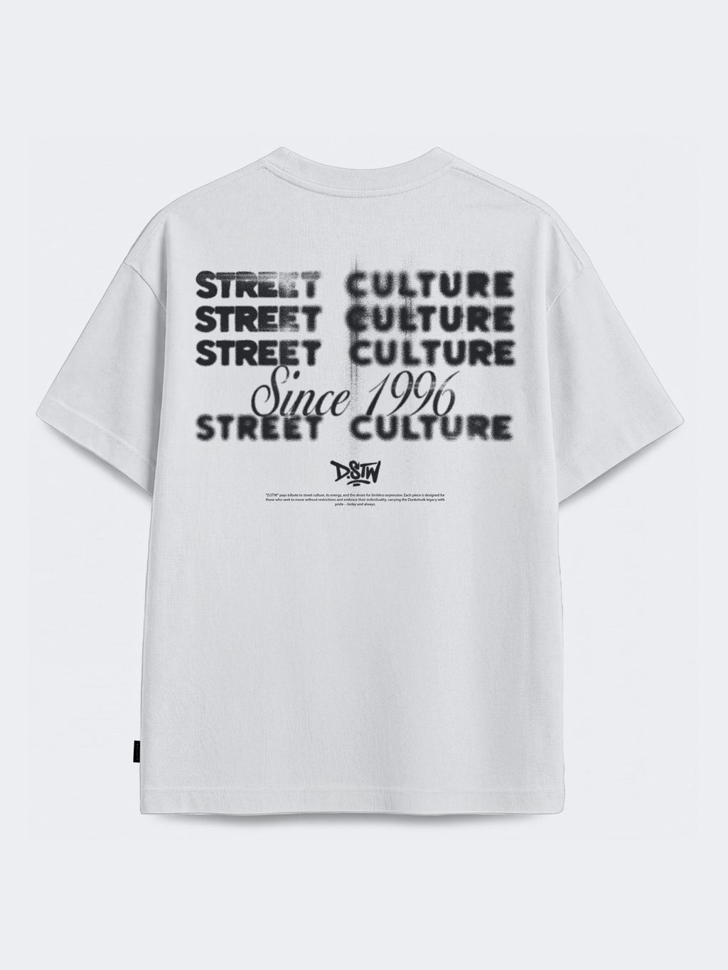 Polo DSTW Street Culture Blanco, Hombre