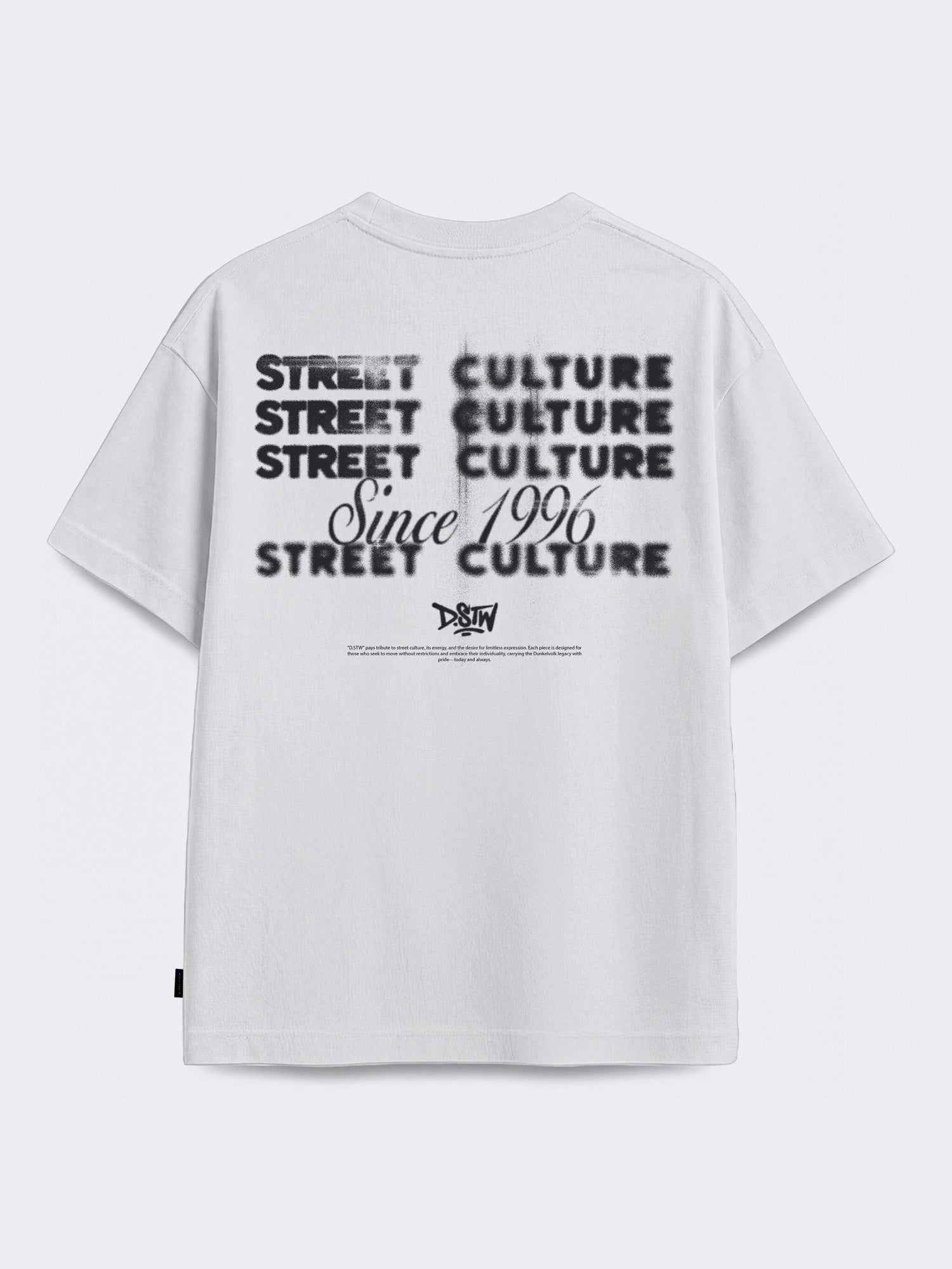 Polo DSTW Street Culture Blanco, Hombre