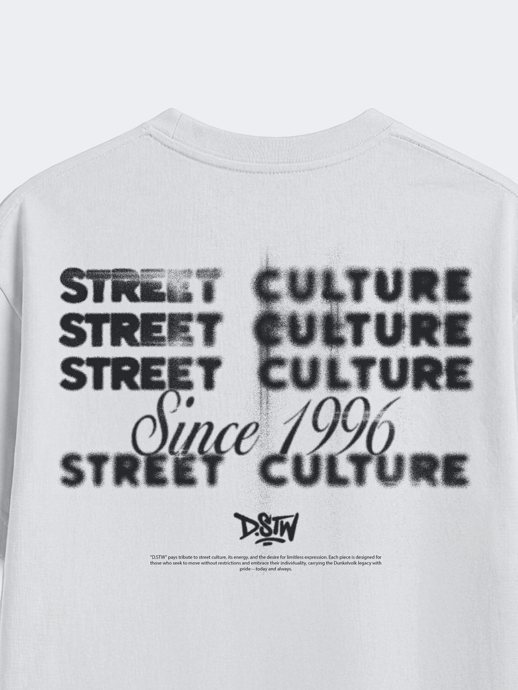 Polo DSTW Street Culture Blanco, Hombre