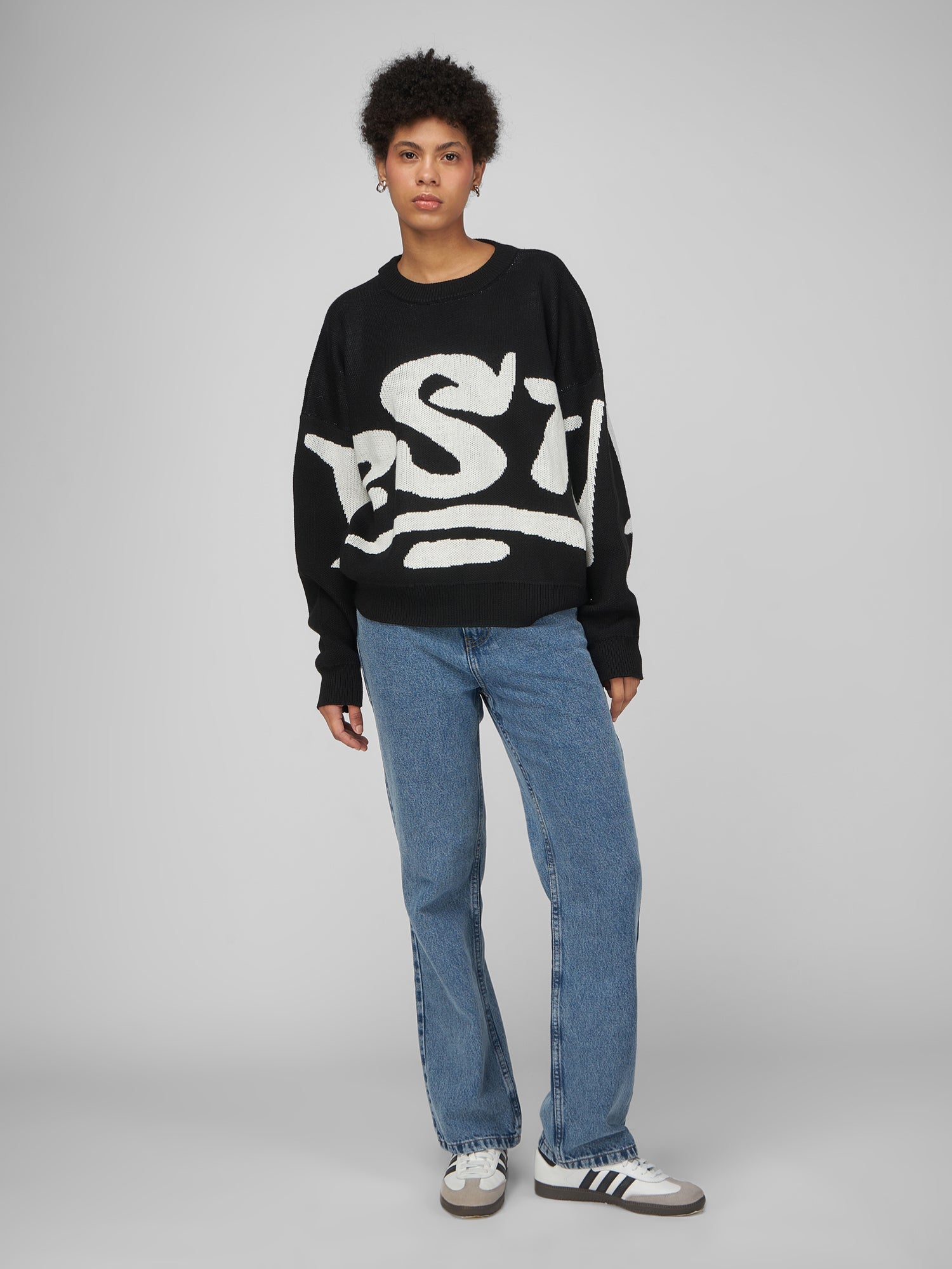 Chompa para Hombre Dunkelvolk URBAN DSTW KNIT LOGO BLK DUNKELVOLK