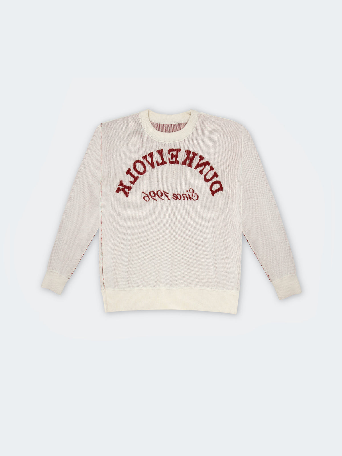 Chompa para Hombre DUNKELVOLK DSTW REVERSIBLE KNIT Rojo