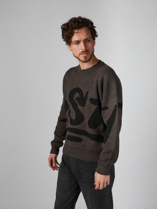 Chompa para Hombre DUNKELVOLK URBAN DSTW KNIT LOGO CHR