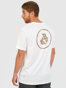 Polo para Hombre DUNKELVOLK URBAN LOGO DESTROY WHT