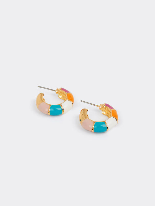 Aretes para Mujer DVK ARETES RAINBOW DORADO