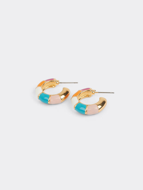 Aretes para Mujer DVK ARETES RAINBOW DORADO
