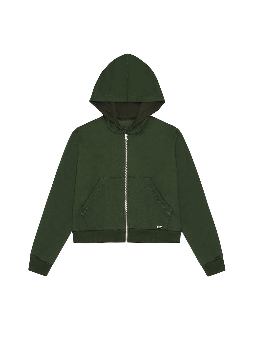 Polera para Mujer DVK CON ZIP SILV FLEECE VRD DVK