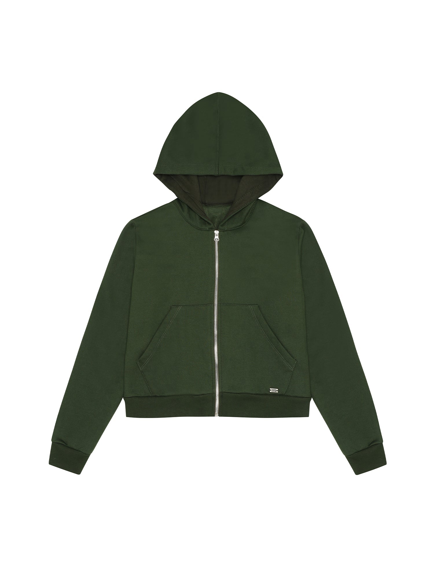 Polera para Mujer DVK CON ZIP SILV FLEECE VRD DVK