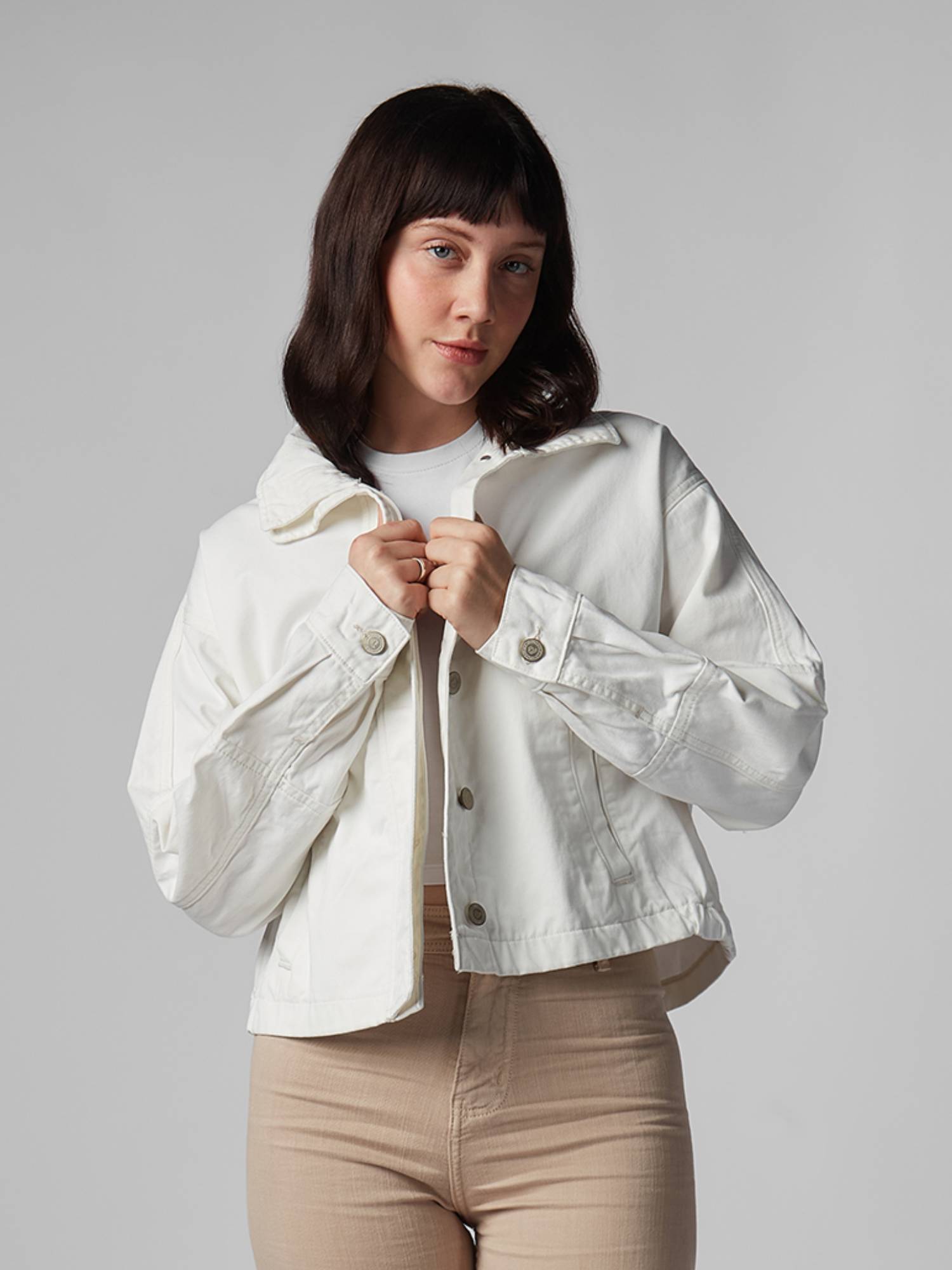 Casaca para Mujer DVK LIGHT TRENDY LIGHTWEIGHT JACKET WHT DVK