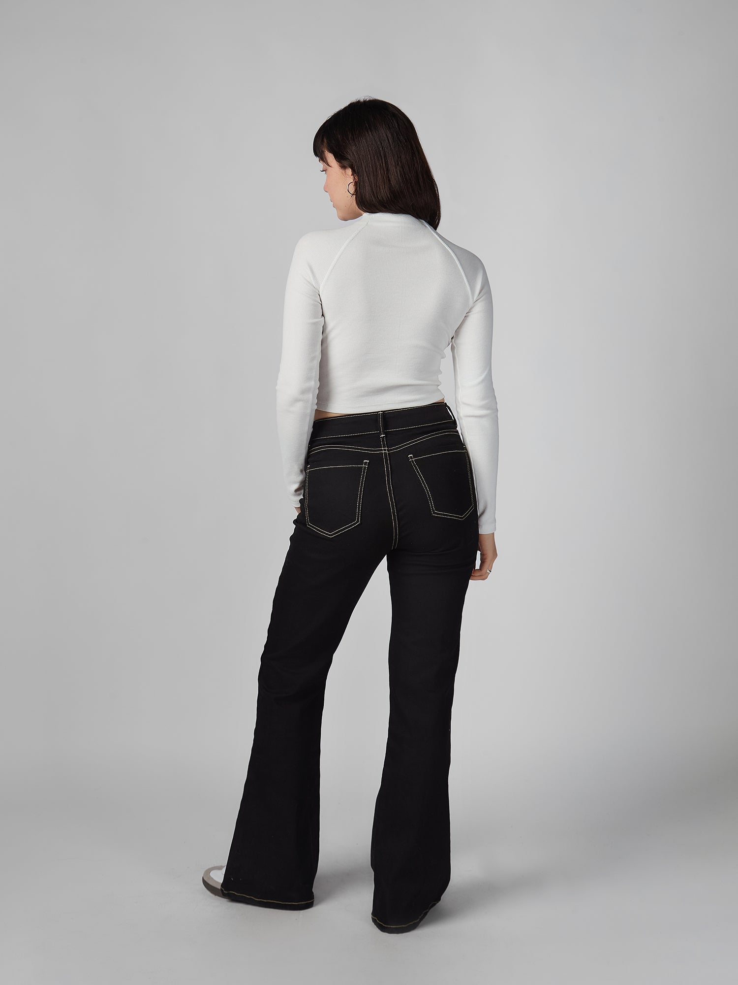 Jean para Mujer DVK FLARE MID RISE FLARE JEAN NGR DVK