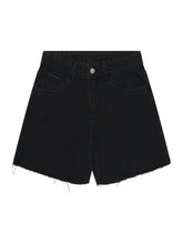 Cargar imagen en el visor de la galería, Short para Mujer DVK CLASSIC DENIM SHORT NGR
