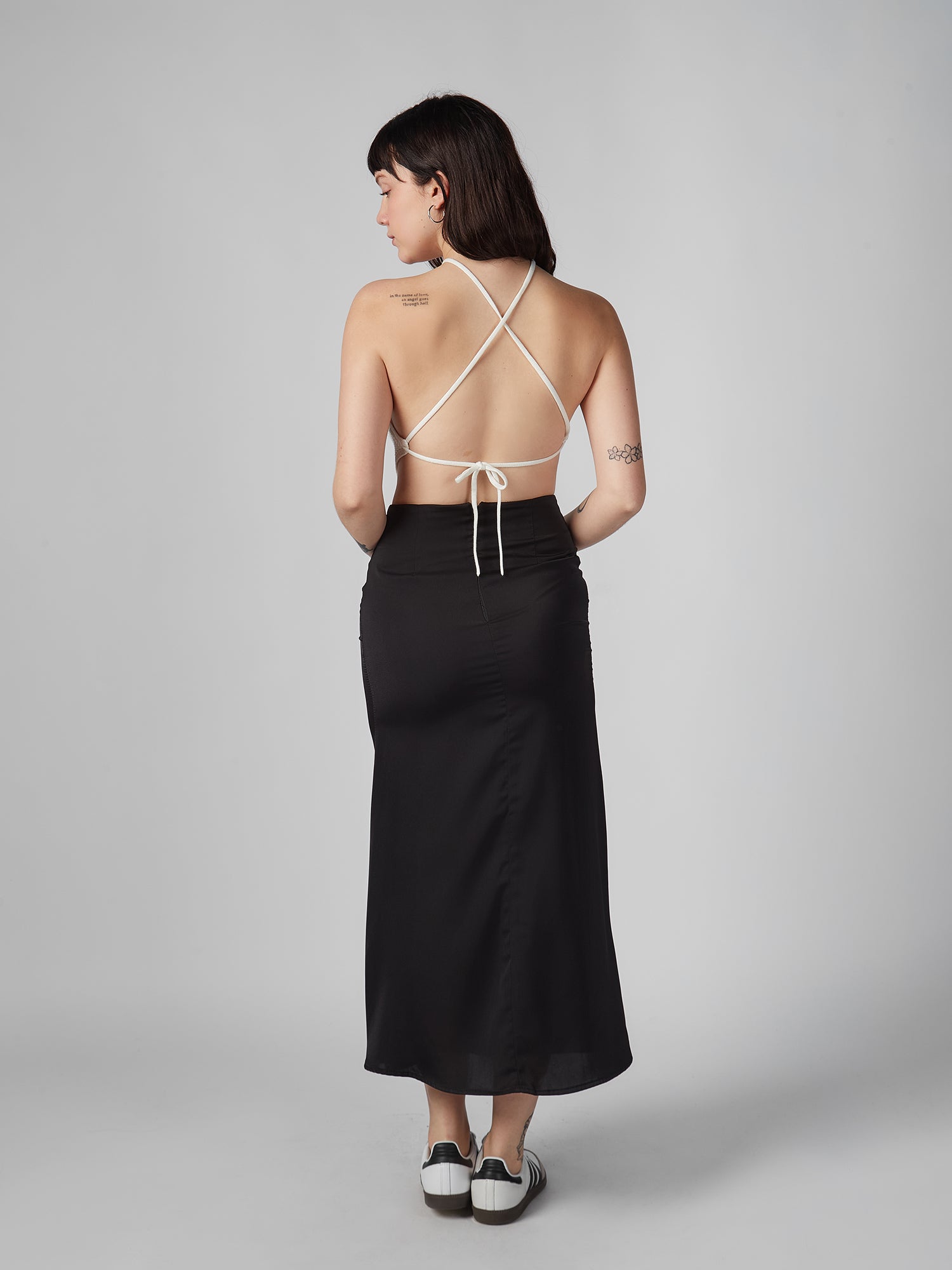 Falda para Mujer DVK MODA SOHO SATIN SKIRT NGR DVK