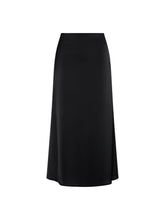 Cargar imagen en el visor de la galería, Falda para Mujer DVK MODA SOHO SATIN SKIRT NGR
