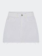 Cargar imagen en el visor de la galería, Falda para Mujer DVK ROSIE DENIM SKIRT WHT
