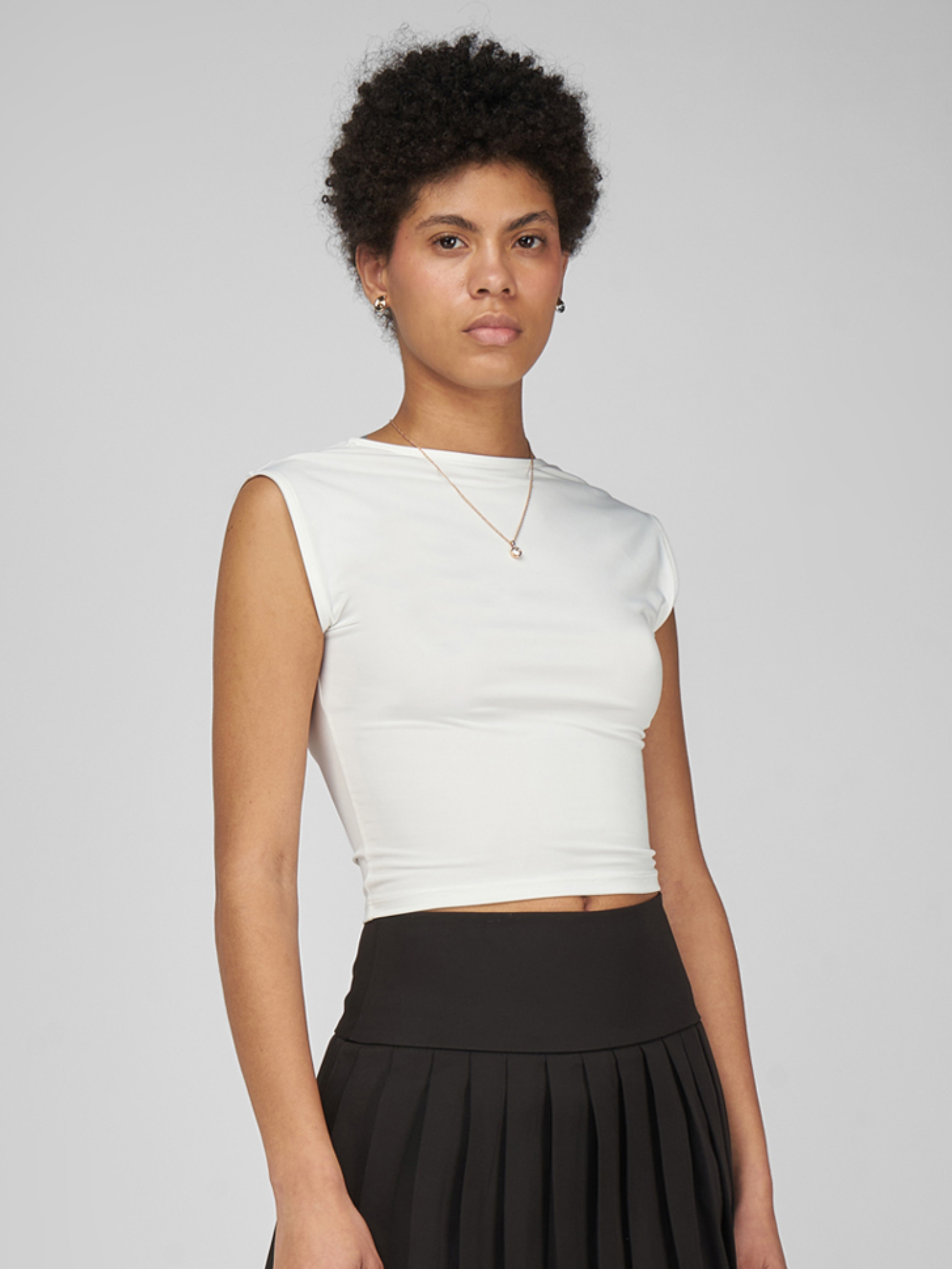 Top para Mujer DVK BARE SKIN TOP WHT DVK