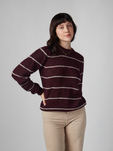 Chompa para Mujer DVK PREMIUM STRIPES BABY ALPACA BUR