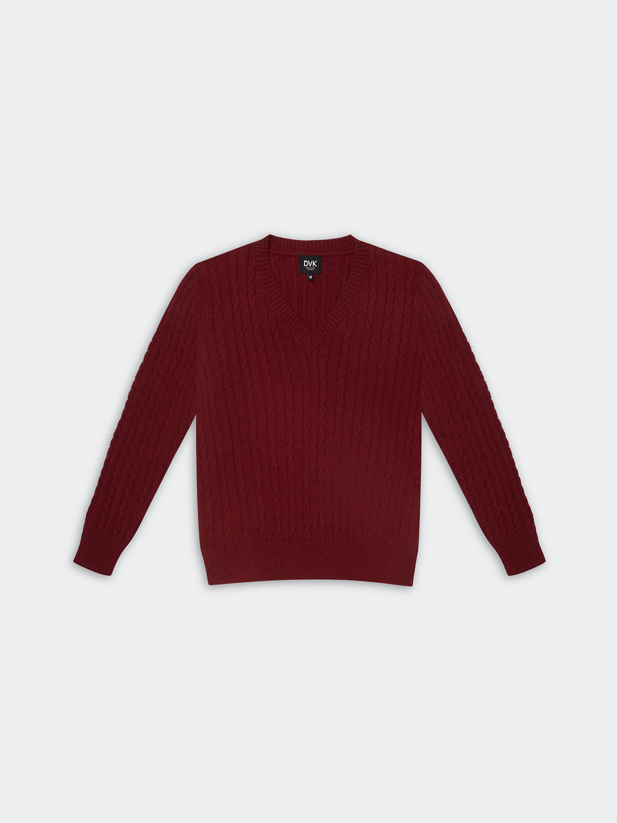 Chompa para Mujer DVK August Sweater Borgoña