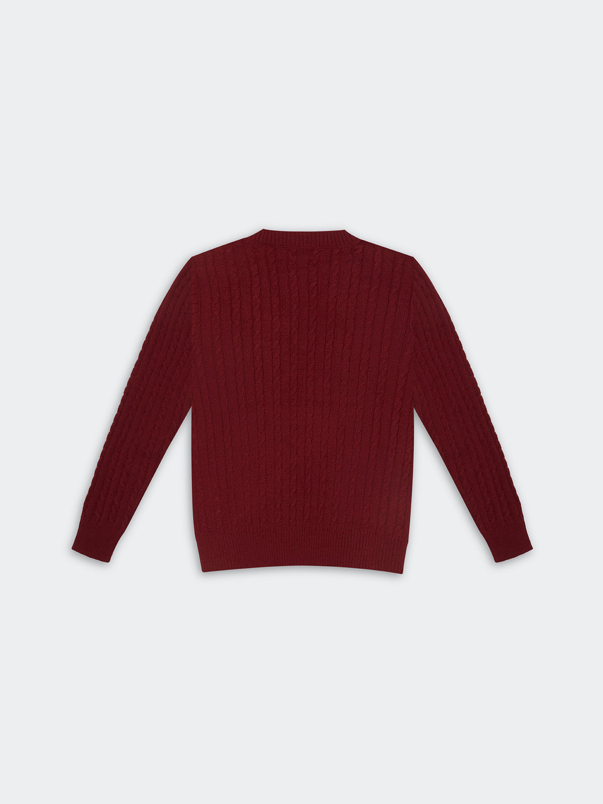 Chompa para Mujer DVK August Sweater Borgoña