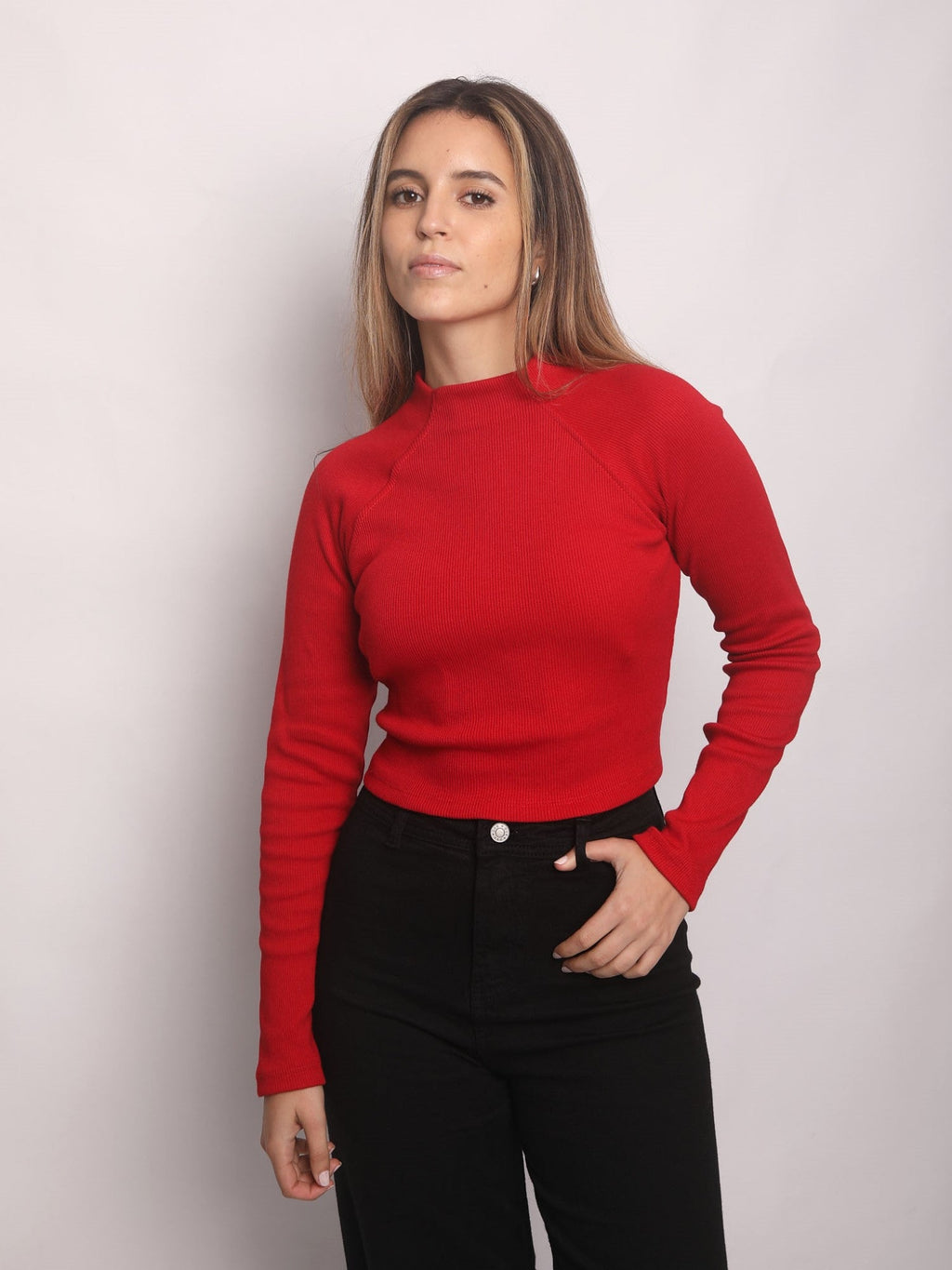 Top para Mujer DVK TOP LS VERA TOP ROJ DVK