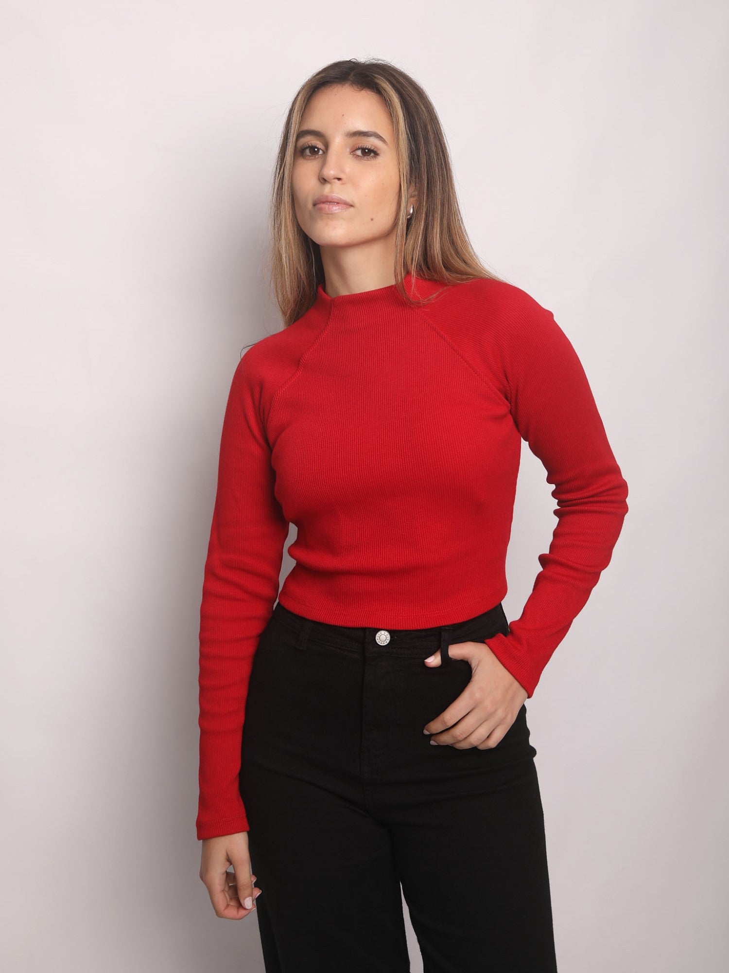 Top para Mujer DVK TOP LS VERA TOP ROJ DVK