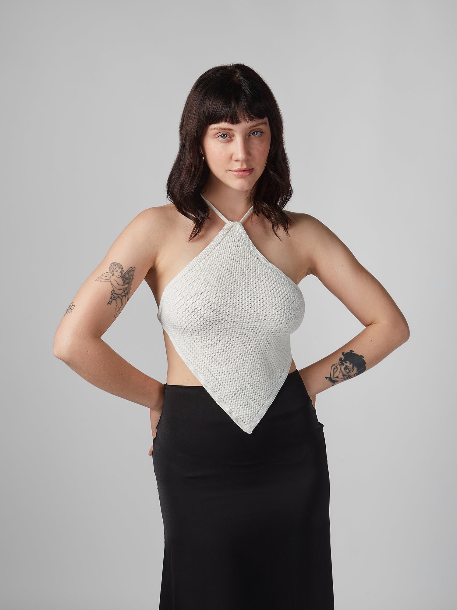 Top para Mujer DVK MODA DIAMOND KNIT TOP HUE DVK