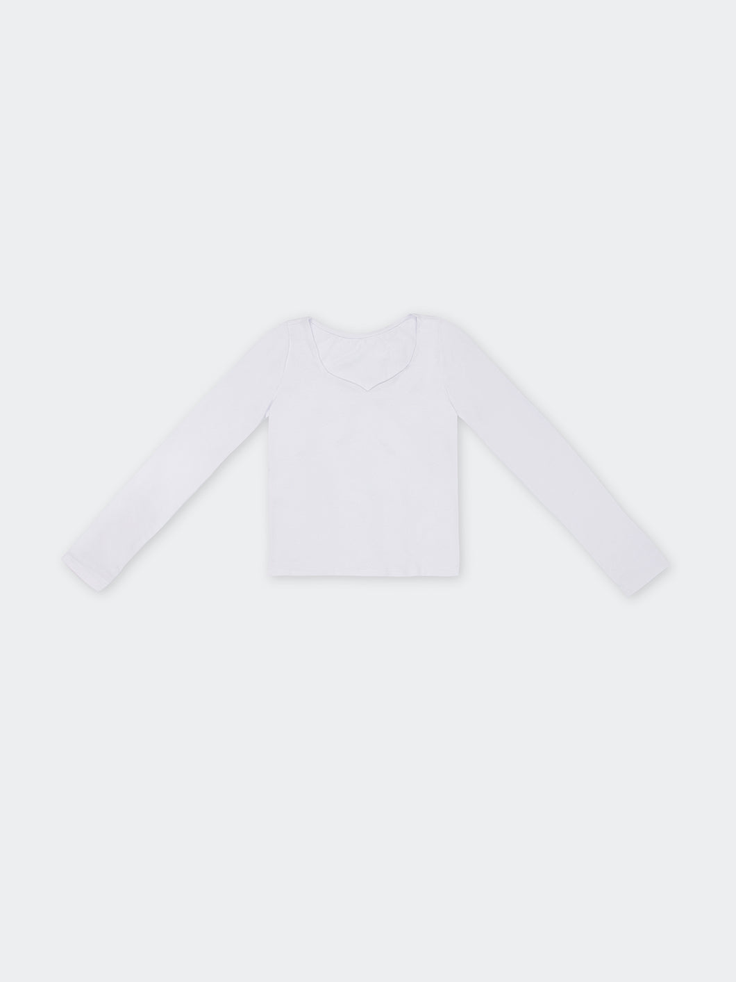 Top Manga Larga para Mujer DVK SOUR TOP LS DV-TO-00063 WHT