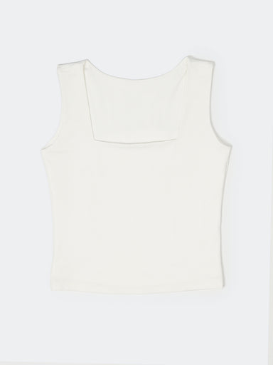 Top para Mujer DVK BASIC TANK TOP Blanco