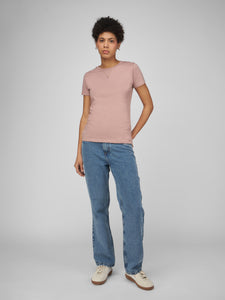 Polo para Mujer DVK BASIC REGULAR TEE ROSADO