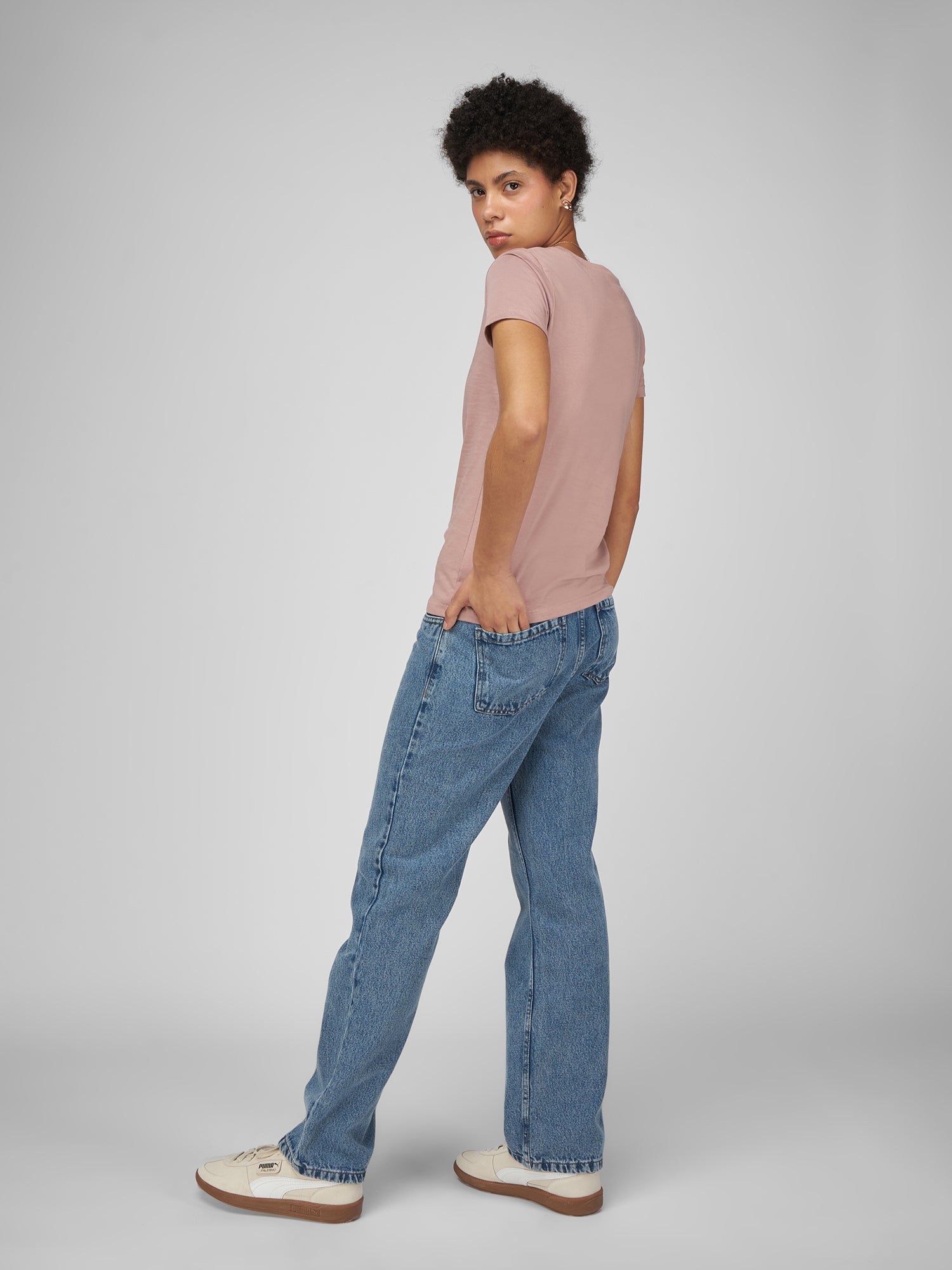 Polo para Mujer DVK BASIC REGULAR TEE ROSADO DVK