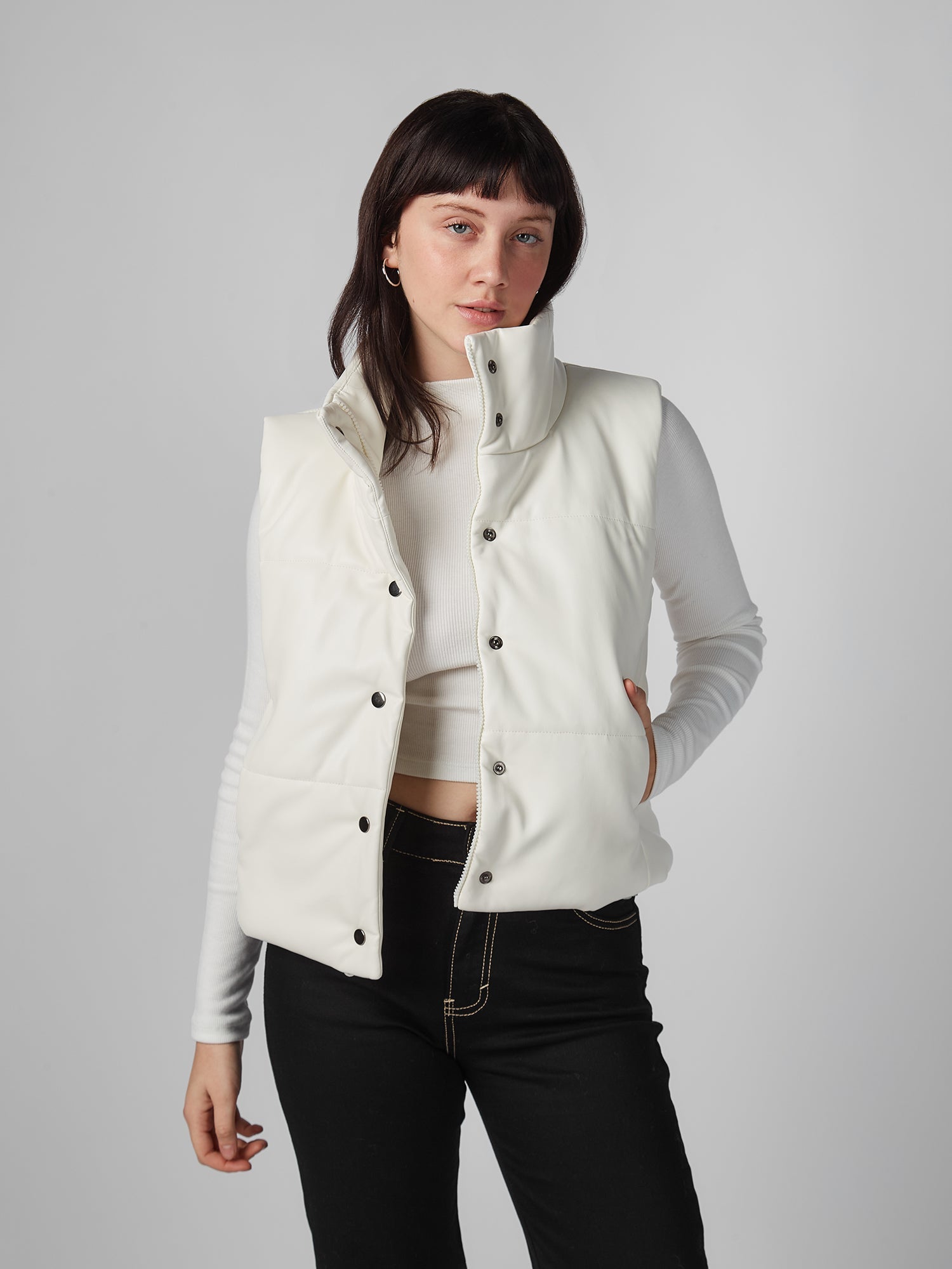 Chaleco para Mujer DVK PUFFER VALLEY GIRL VEST BEI DVK