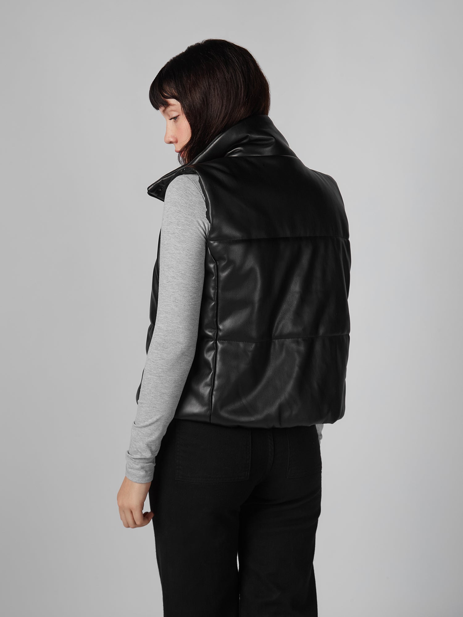 Chaleco para Mujer DVK PUFFER VALLEY GIRL VEST BLK DVK