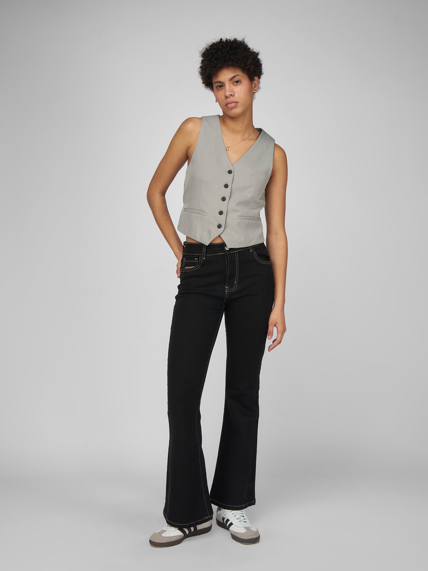 Chaleco para Mujer DVK LEGALLY VEST GRY DVK