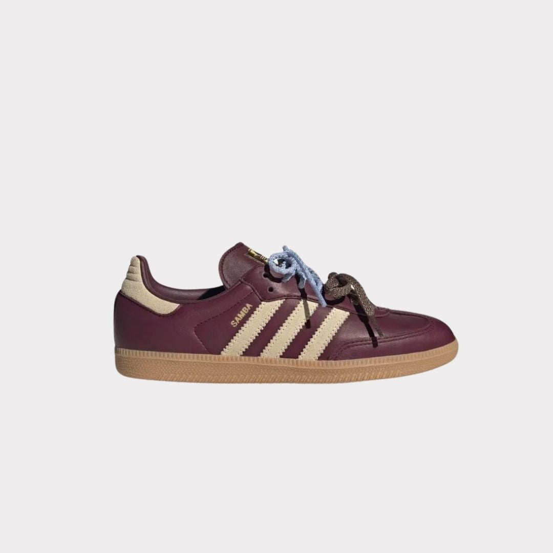 Zapatillas Adidas Samba OG Rojo Granate, Mujer