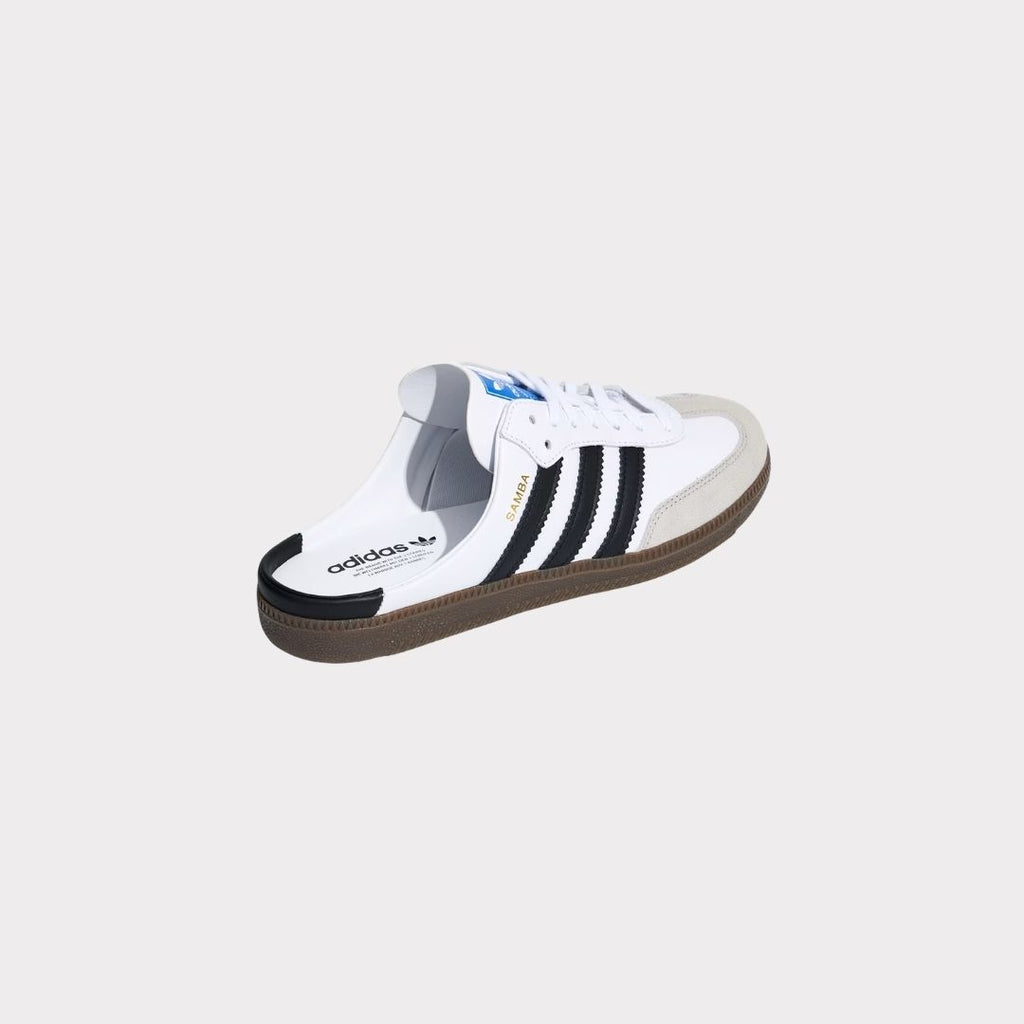Zapatillas Adidas Samba OG Mule LB3814-W Blanco, Mujer