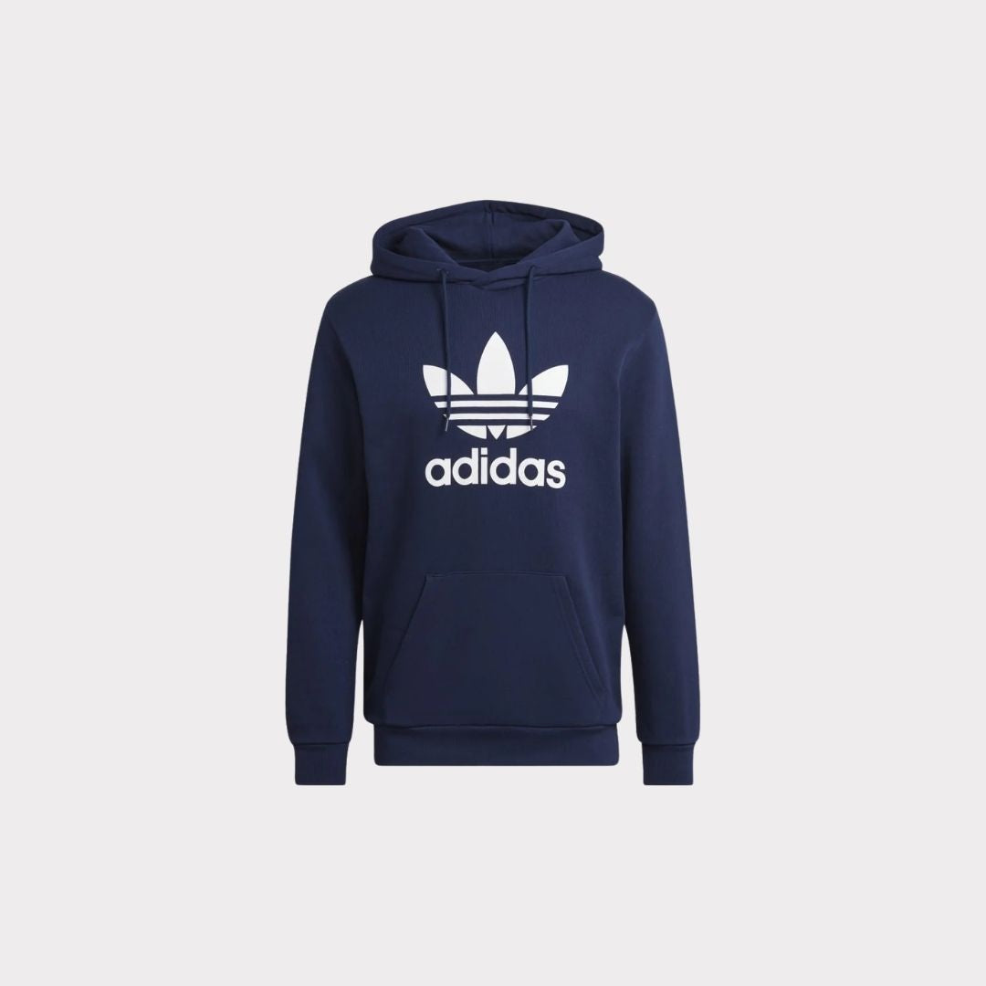 Polera Adidas Trefoil Hoody HK5298 Hombre, Indigo