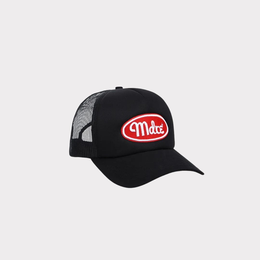 Gorras MDRE S.A.C. TRUCKER HAT ROJA MDC0001 Negro