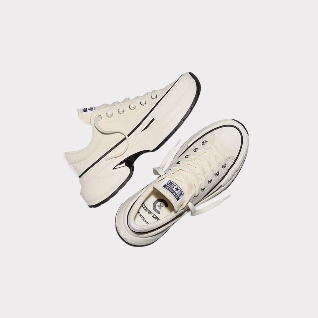 Zapatillas Converse Run Star Crush A19266C-W Beige, Mujer