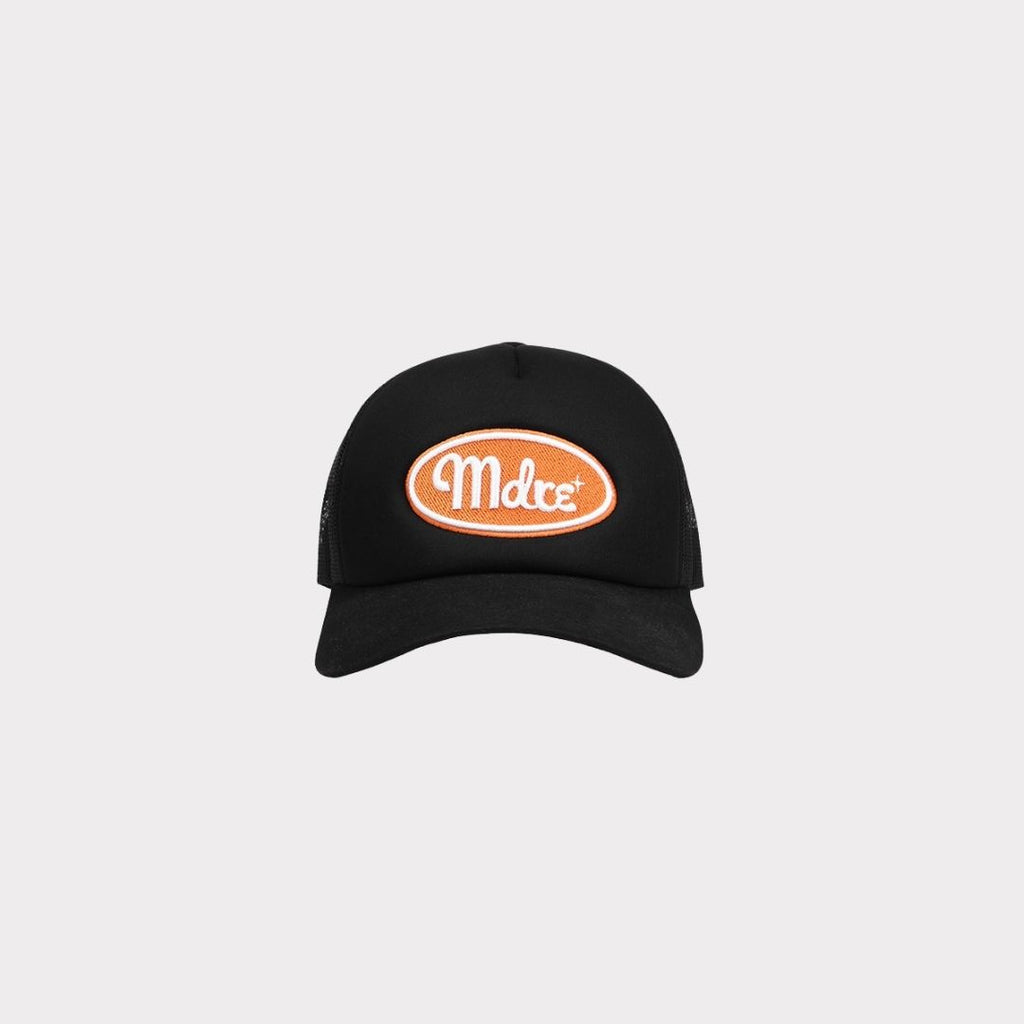 Gorras MDRE S.A.C. TRUCKER HAT NARANJA MDC0009 Negro
