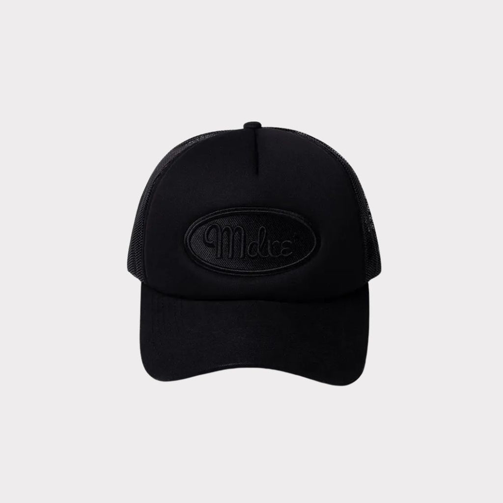 Gorras MDRE S.A.C. TRUCKER HAT TOTAL BLACK MDC0004 Negro